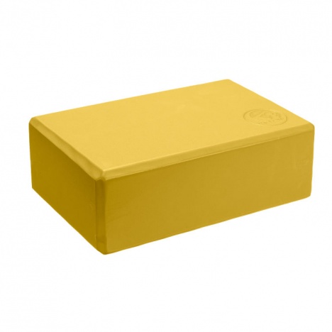 Yoga Block 7,5 cm gelb