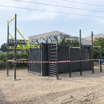 Bausatz Fitness Container bei Fightclub Freiburg