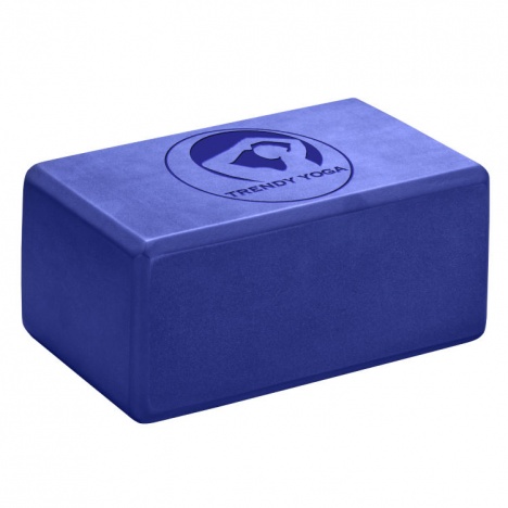 Yoga Block 10 cm blau