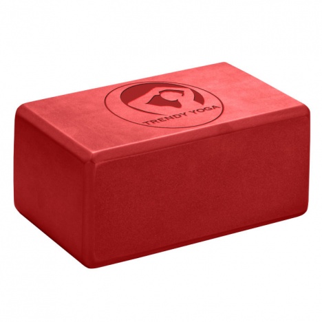 Yoga Block 10 cm rot