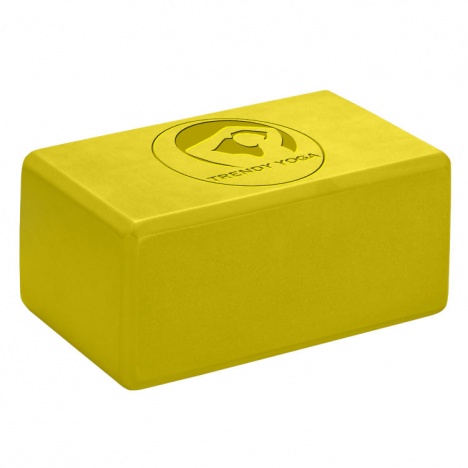 Yoga Block 10 cm gelb