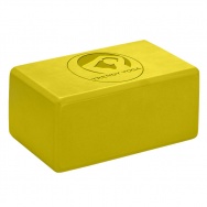 Yoga Block 10 cm gelb